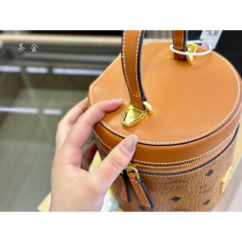 Túi Cylinder Visetos cao cấp full box logo khắc khoen và móc túi