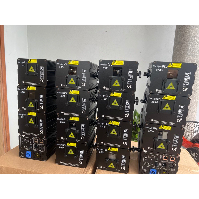 Đèn laser 2,5w;Laser quét tia 3d công suất 2,5w