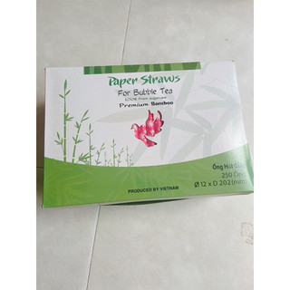50 ống hút giấy