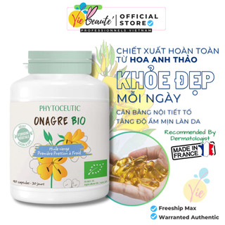 Viên Uống Phytoceutic Onagre Bio - Chiết Xuất Hoa Anh Thảo Hữu Cơ Giúp Cân Bằng Nội Tiết Tố Nữ