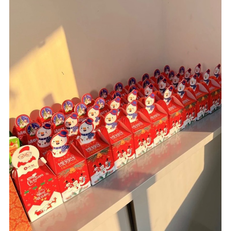 Hộp đựng quà Noel , quà tặng noel, trang trí noel