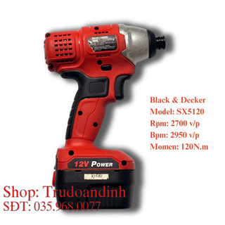 Máy bắn vít Black&Decker SX5120 - 12v