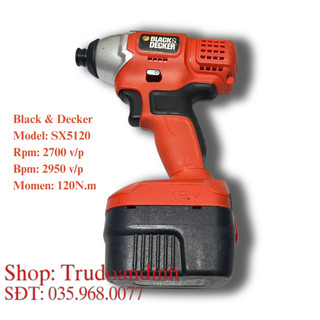 Máy bắn vít black&decker sx5120 - 12v