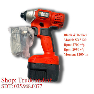 Máy bắn vít Black&Decker SX5120 - 12v