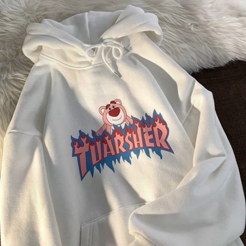 MẪU MỚI - Áo hoodie nỉ bông hình thú siêu cute