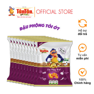 10 gói Đậu phộng Tỏi Ớt Tân Tân 42g