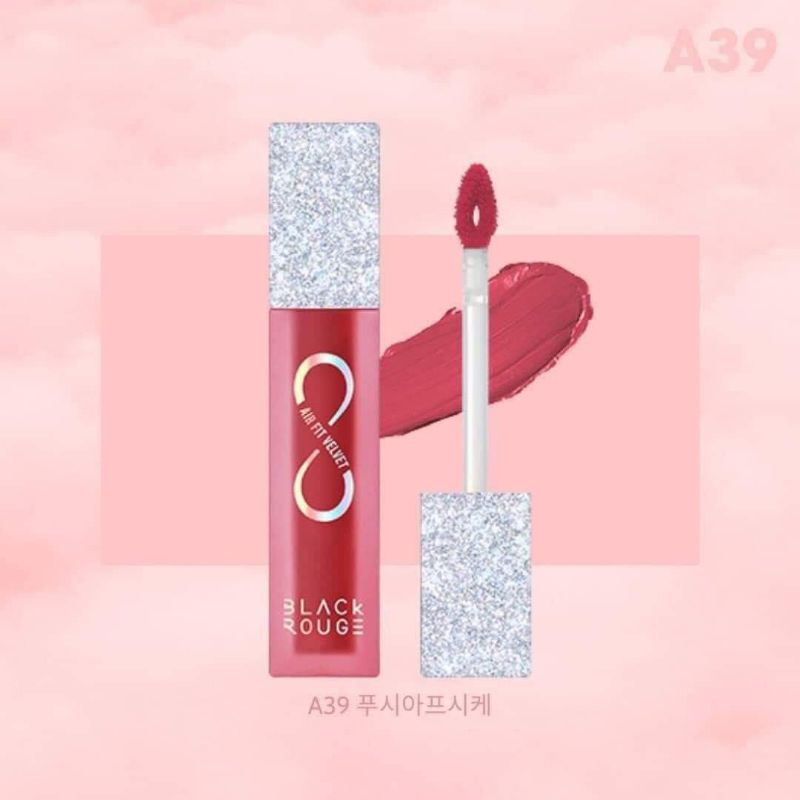 SON KEM BLACK•ROUGE AIR FIT VELVET LIP TINT A39 HỒNG KHÔ