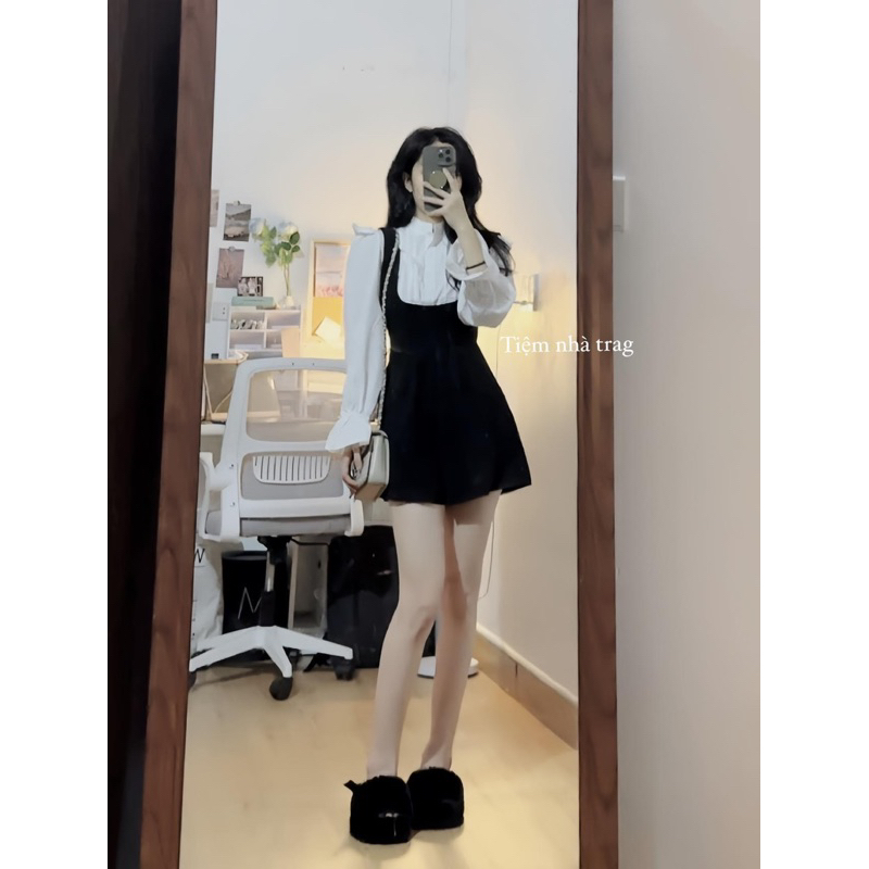 Set sơ ki kèm yếm quần