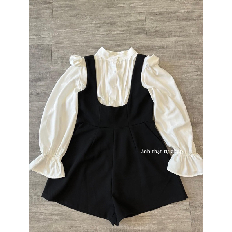 Set sơ ki kèm yếm quần