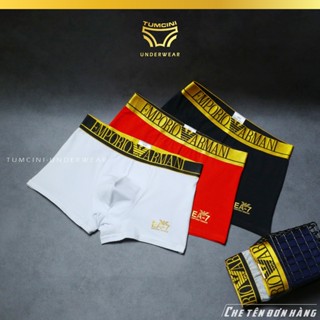 Quần lót nam COMBO 5 chiếc boxer chất cotton rất lịch lãm chỉ dành riêng cho quý tộc Tumcini Underwear EM3