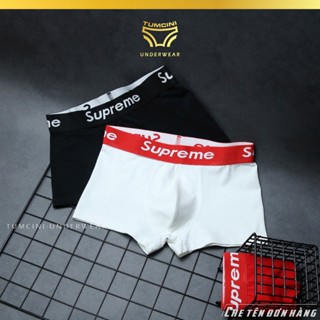 Quần sịp nam, Combo 3 sịp đùi boxer mềm mịn chất cotton thoáng mát Tumcini Underwear SU1