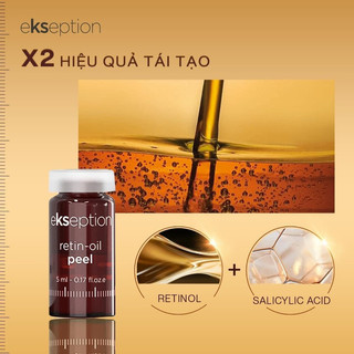 peel ekseption 5ml hỗ trợ các vấn đề về da