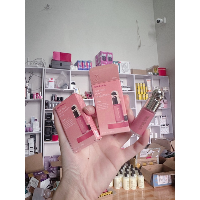 Má Hồng Kem Màu Hope Rare Beauty Soft Pinch Liquid Blush Mini 3.2ML