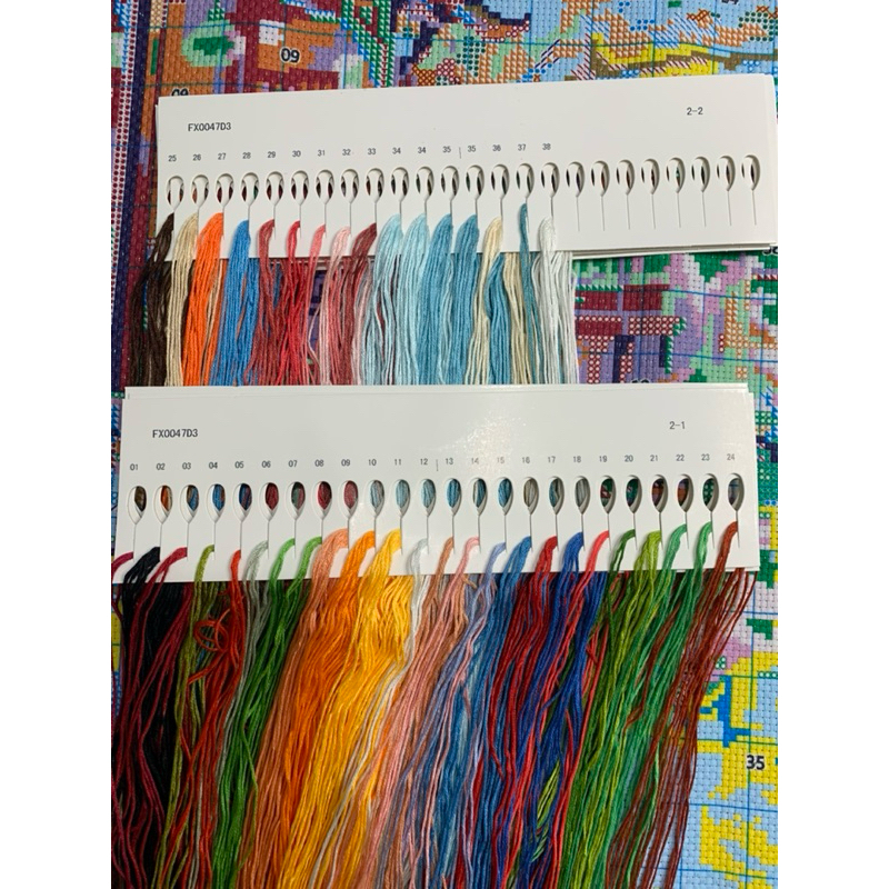 Tranh thêu 60*80CM 9CT VẢI KIM TUYẾN