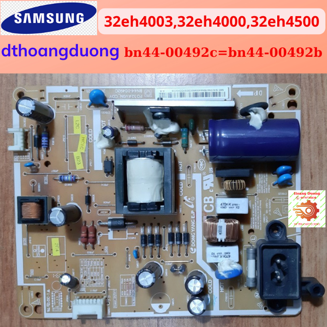 Bo nguồn tivi samsung 32eh4003,32eh4000,32eh4500-dthoangduong.