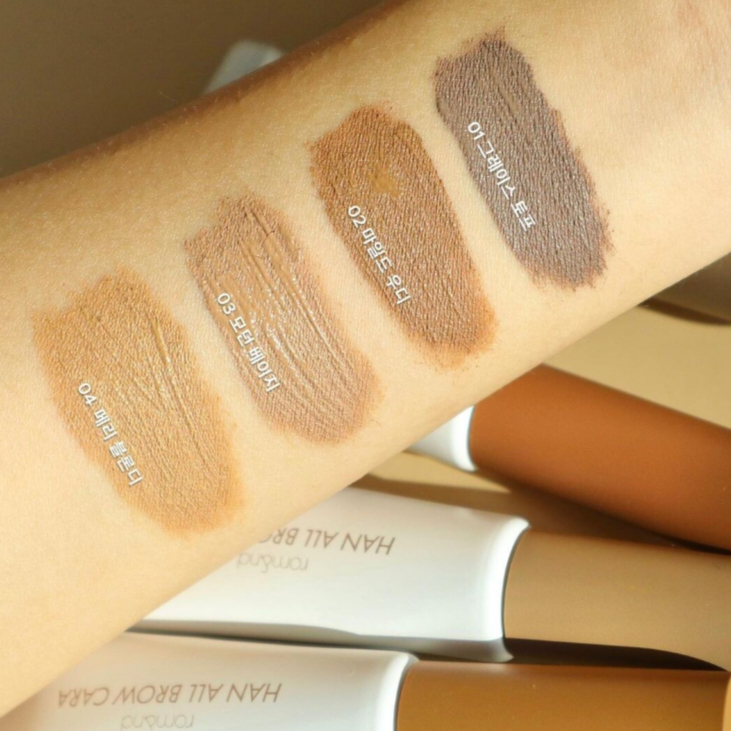 Mascara mày Romand Han All Brow Cara 9g