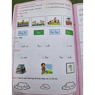 Sách- BÀI TẬP TUẦN TIẾNG VIỆT 1 (tập 2)
