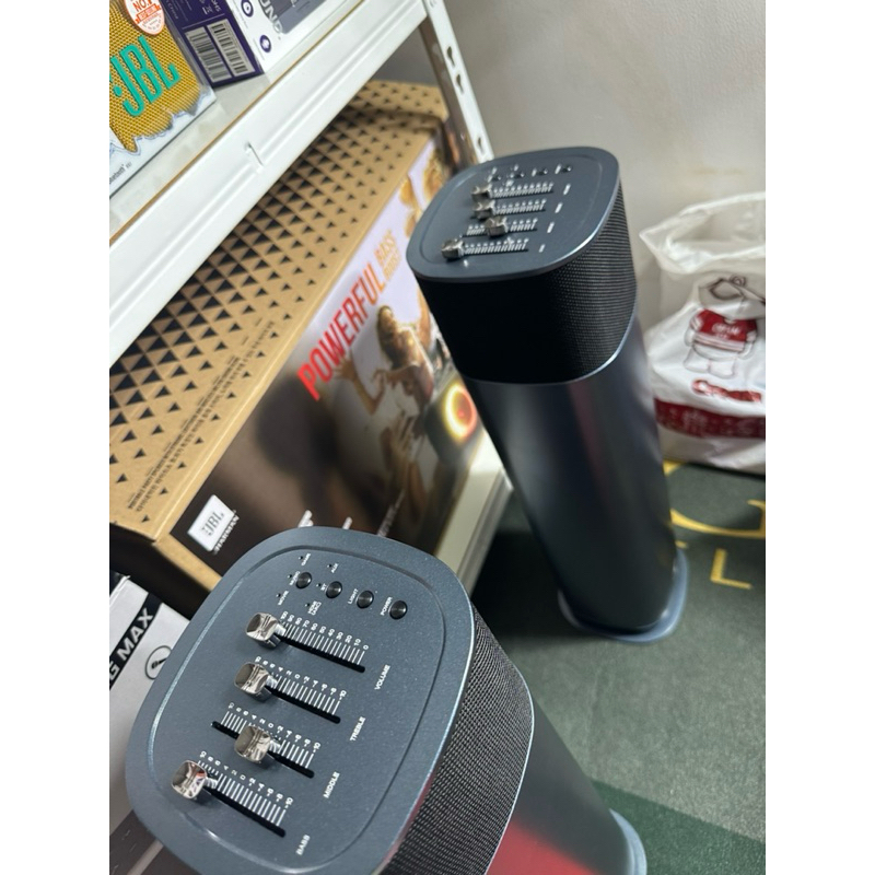 Abramtek E500 Đen | 360 – Bass sâu | Pin, Led, EQ