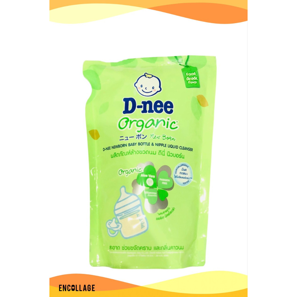 Nước rửa bình sữa, núm vú Dnee Organic TÚI 550ml