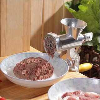 Máy xay thịt bằng tay đế kẹp bàn, máy xay thịt bằng tay đế kẹp bàn, dụng cụ xay thịt cầm tay đa năng không gỉ, nhỏ gọn