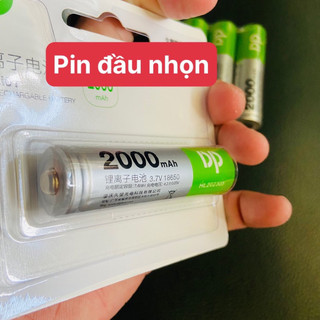 Pin Sạc 3.7V 18650 2000mAh ( DP )