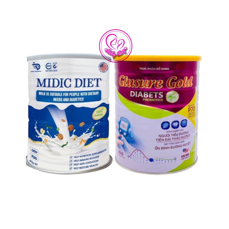 [Chính hãng] Sữa chuyên biệt dành cho người tiểu đường Midic Diet
