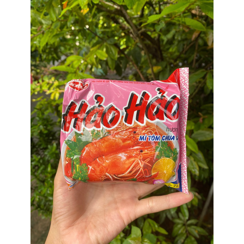 1 gói mì HẢO HẢO CHUA CAY ( bán lẻ 1 gói)