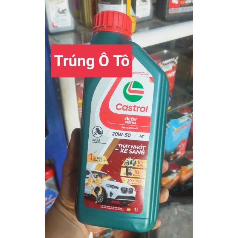 Nhớt Castrol Vistra 1l 20w-50