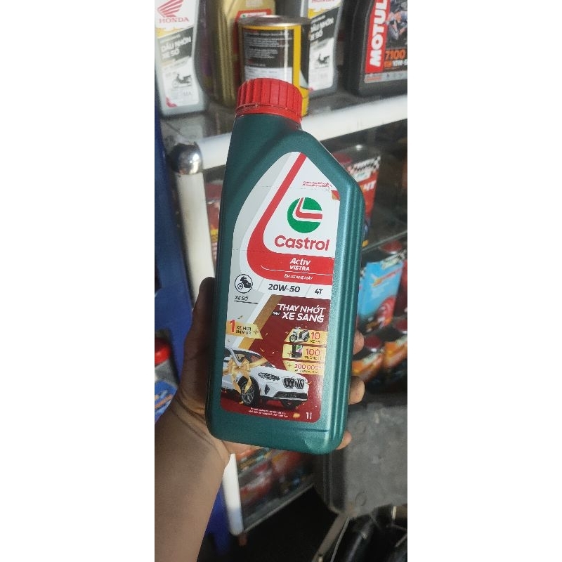 Nhớt Castrol Vistra 1l 20w-50