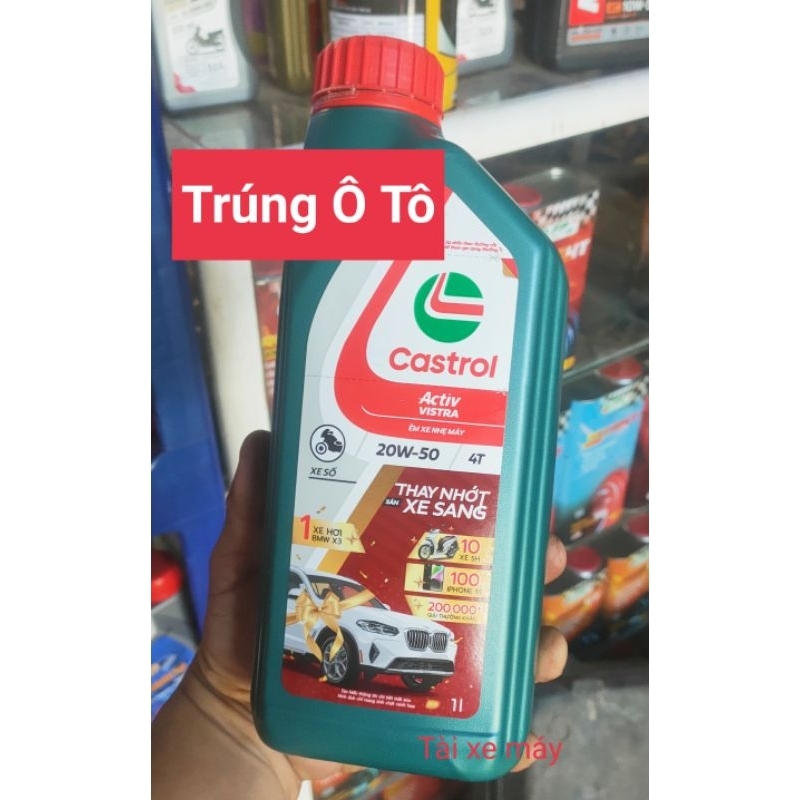 Nhớt Castrol Vistra 1l 20w-50