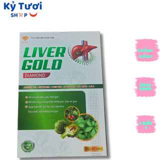 Viên hỗ trợ giải độc gan mát gan Liver gold