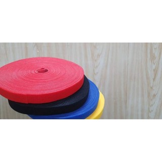 Cuộn băng dính nhám velcro dài 25m, băng dính nhám velcro
