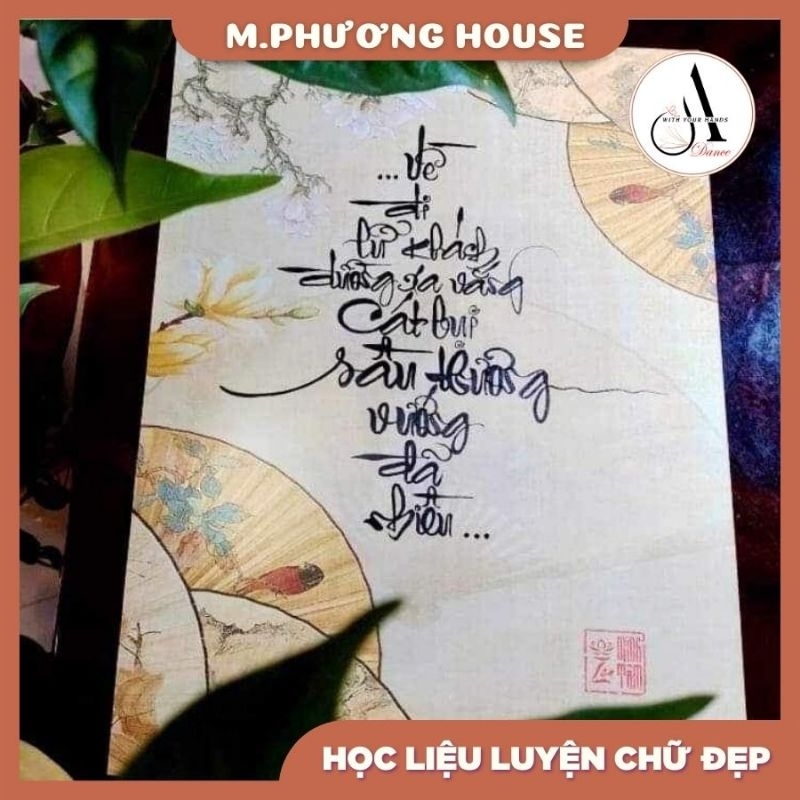 Sổ - Giấy rời viết Thư Pháp / Vintage - A4 (100 trang)