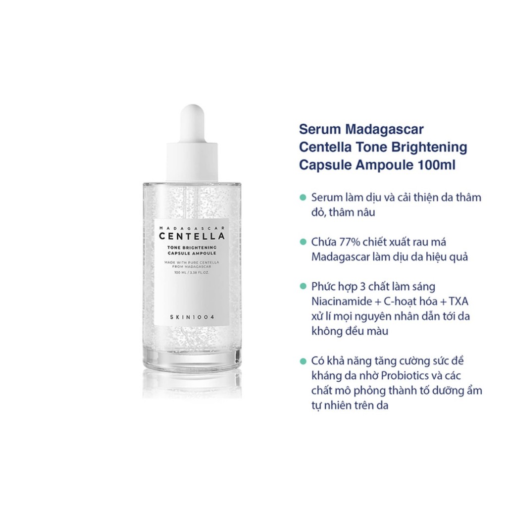 Tinh Chất Skin1004 Madagascar Centella Tone Brightening Capsule Ampoule 30ml