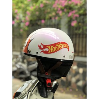 Nón nửa đầu Custom Tem Hotwheel