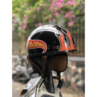 Nón nửa đầu Custom Tem Hotwheel