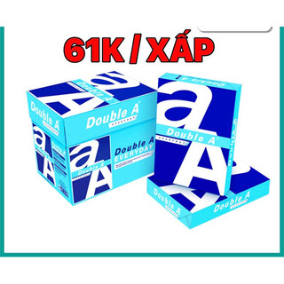 1 thùng giấy in a4 double a giá rẻ đl 70g/m2 - thùng