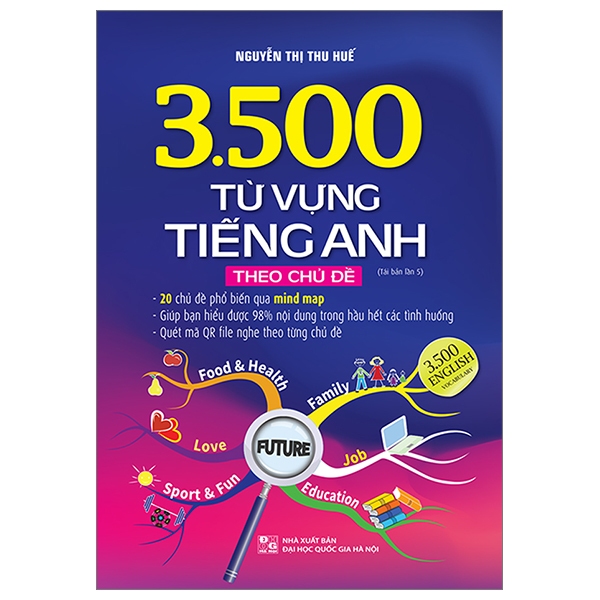 Sách - 3500 Từ Vựng Tiếng Anh Theo Chủ Đề (in màu)