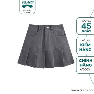 Chân váy xòe barbie cạp cao tôn dáng thương hiệu clada