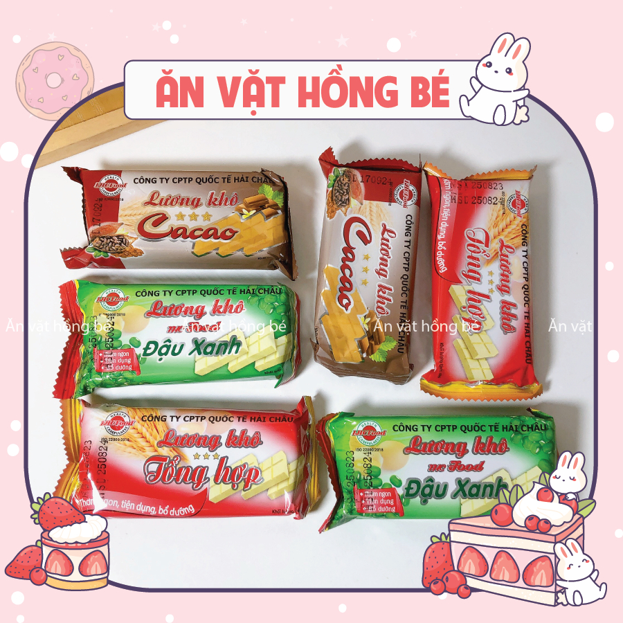 Lương khô hải châu 65g đủ vị