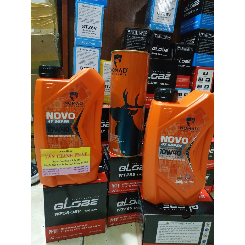 Nhớt NOMAD 5W-40 1L1 KM