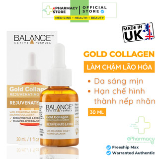 Serum Balance Gold Collagen Rejuvenating Chống Lão Hoá, Tái Tạo Da 30ml