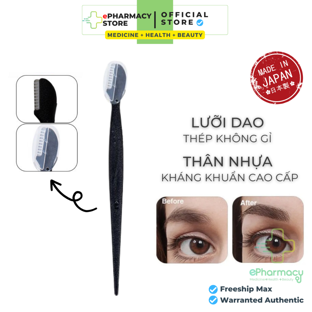 Dao Cạo Lông Mày Kai Groom! Eyebrow Razor - ePharmacy Tools