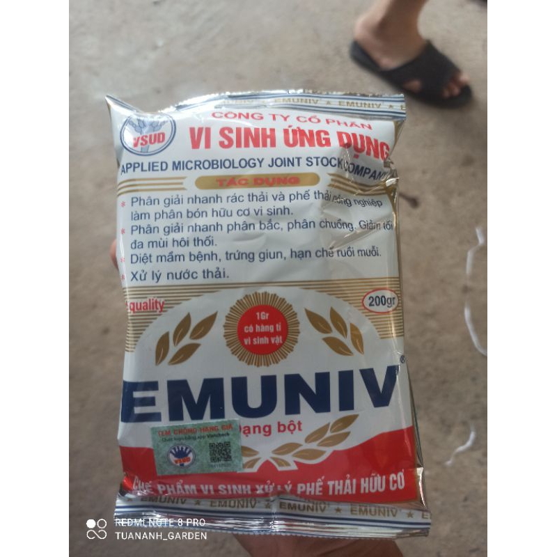 men vi sinh emuniv 200g