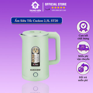 Ấm siêu tốc guckoo - ấm siêu tốc gia dụng trung kiên giúp đun sôi nước rất nhanh, tiết kiệm thời gian sử dụng 2,5l st20