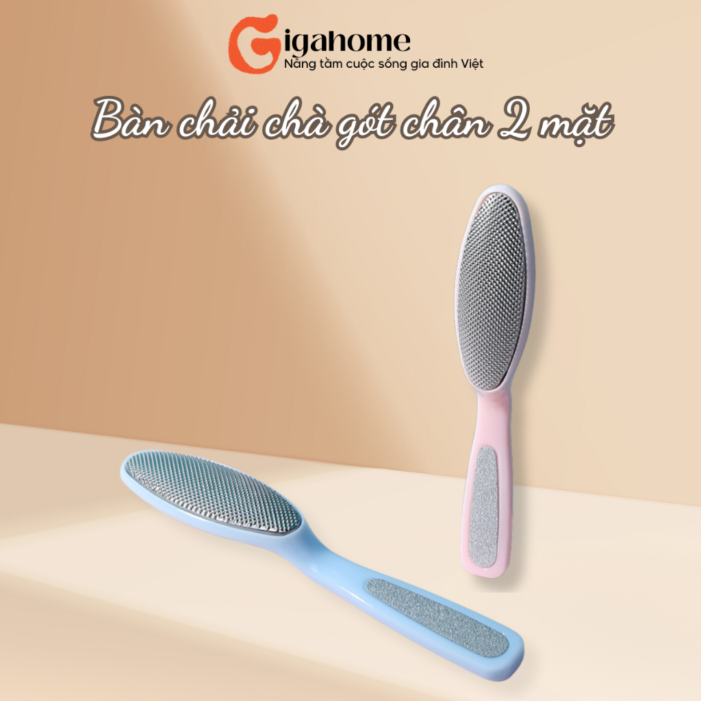 Cây Chà Gót Chân Tẩy Tế Bào Chết GIGAHOMEVN Thiết Kế 2 Mặt Đa Năng 7823
