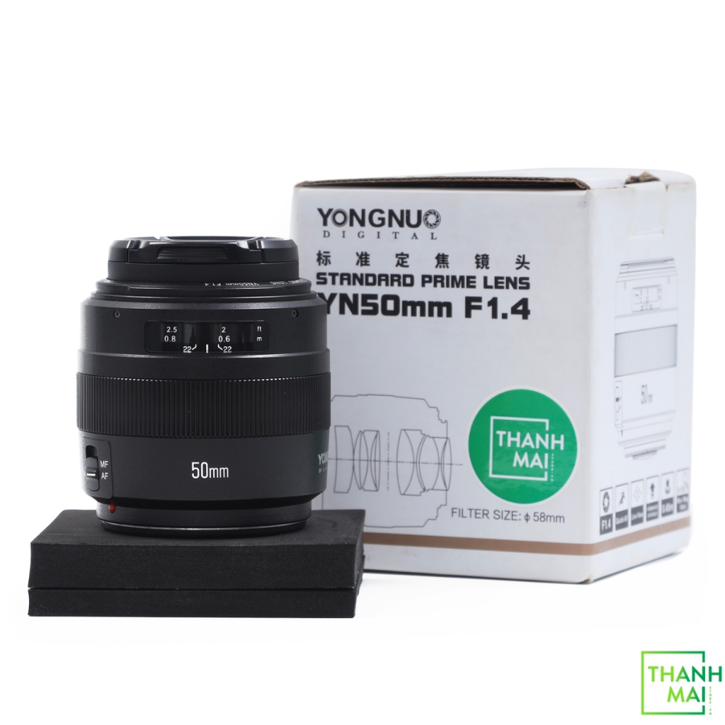 Ống Kính YONGNUO 50mm F/1.4 For Canon