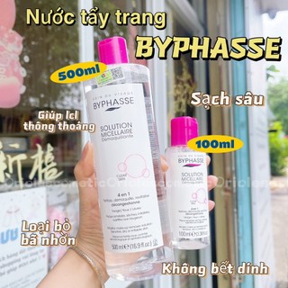 Nước Tẩy Trang Byphasse Solution Micerallaire Make up Face Remover Solution 500ml - Pháp