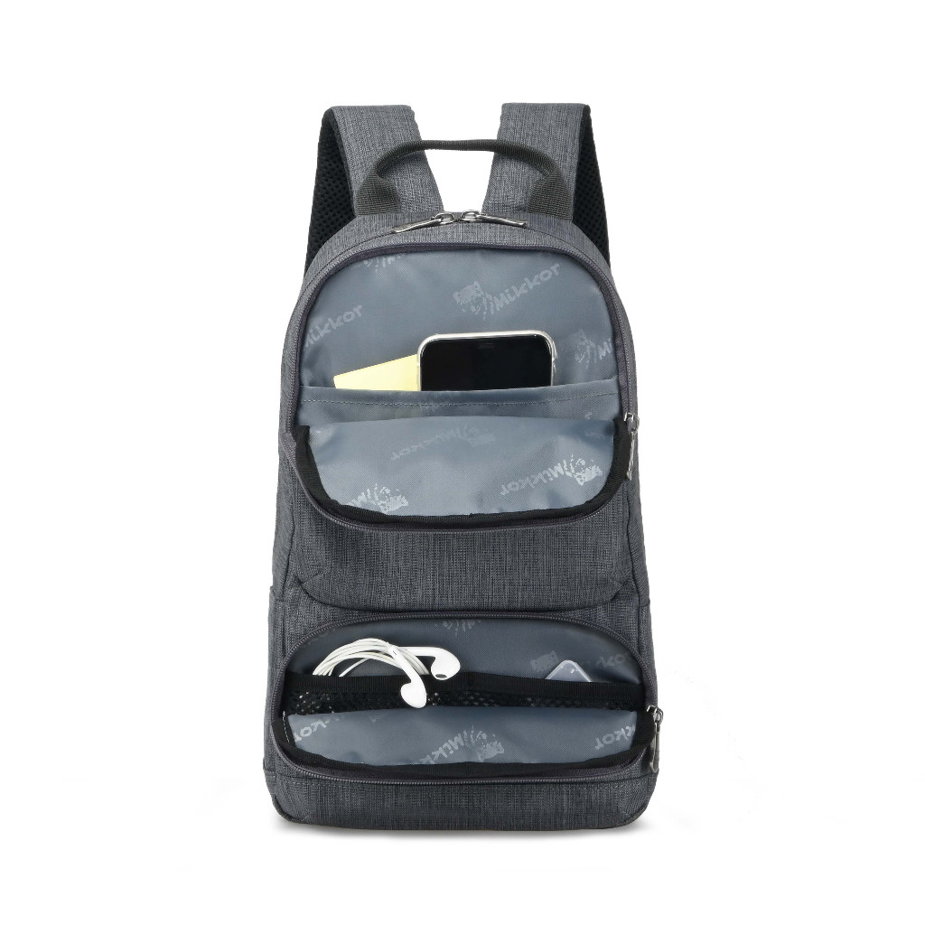 Ba lô Mini thời Trang Mikkor The Sophia - màu Light Grey 2tone