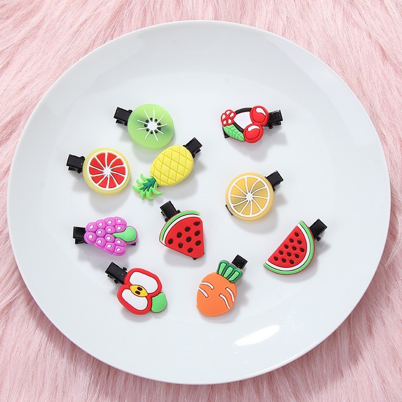 Sét 10 Kẹp Tóc Hoạ Tiết Noen Giang Sinh Cho Bé Yêu Đi Học Và Đi Chơi